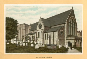 كنيسة القديسة مريم (ليثو ملون) بواسطة مدرسة اللغة الإنجليزية