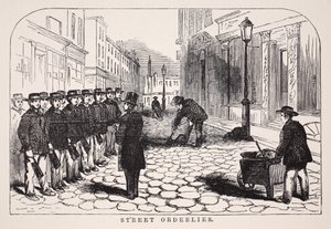 طلبيات الشوارع ، توضيح من London Labour و London Poor بقلم Henry Mayhew ، حانة. 1862 بواسطة مدرسة اللغة الإنجليزية