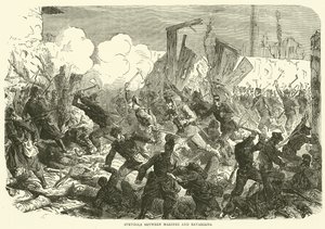 الصراع بين المارينز والبافاريين ، ديسمبر 1870 بواسطة مدرسة اللغة الإنجليزية