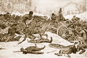 قتال عنيد على المرتفعات يحمله الروس جنوب دوكلا في منطقة الكاربات 1914-1919 بواسطة مدرسة اللغة الإنجليزية