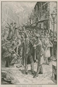 سوق الأحد في Petticoat Lane بواسطة مدرسة اللغة الإنجليزية