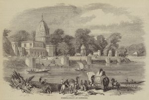 Surseya-Ghaut في Cawnpore (نقش) بواسطة مدرسة اللغة الإنجليزية