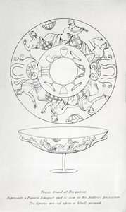 وجدت Tazza في Tarquinia بواسطة مدرسة اللغة الإنجليزية