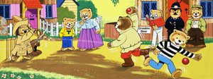 دمية دب (مع أشياء مخفية) بواسطة مدرسة اللغة الإنجليزية