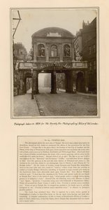 تمبل بار ، لندن ، التقطت الصورة عام 1878 بواسطة مدرسة اللغة الإنجليزية
