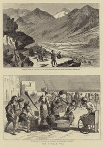 The Afghan War (engraving) بواسطة مدرسة اللغة الإنجليزية