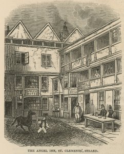 The Angel Inn ، سانت كليمنتس ، ستراند ، لندن بواسطة مدرسة اللغة الإنجليزية