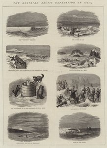البعثة النمساوية في القطب الشمالي 1872-4 (نقش) بواسطة مدرسة اللغة الإنجليزية