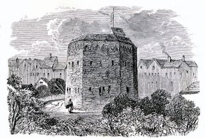 The Beargarden, Southwark, London (litho) بواسطة مدرسة اللغة الإنجليزية