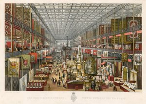 الإدارة البريطانية ، ينظر إليها نحو المعرض الكبير ، 1851 بواسطة مدرسة اللغة الإنجليزية