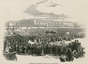 لقاء المخطط على كينينجتون كومون في عام 1848 بواسطة مدرسة اللغة الإنجليزية