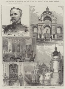 The Chateau de Chantilly ، هدية Duc d'Aumale للمعهد الفرنسي (نقش) بواسطة مدرسة اللغة الإنجليزية