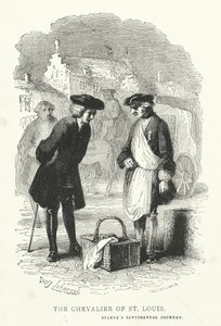 شوفالييه سانت لويس (نقش) بواسطة مدرسة اللغة الإنجليزية