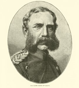 ولي ساكسونيا ، أغسطس 1870 بواسطة مدرسة اللغة الإنجليزية