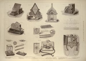 المعرض الكهربائي في كريستال بالاس ، من أخبار لندن المصورة ، 18 مارس 1882 بواسطة مدرسة اللغة الإنجليزية