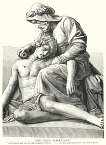 السامري الصالح (نقش) بواسطة مدرسة اللغة الإنجليزية