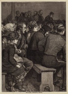 The Gospel Temperance Meeting (engraving) بواسطة مدرسة اللغة الإنجليزية