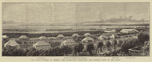 The Grand Durbar at Bombay, the Investiture Procession and General View of the Tents (engraving) بواسطة مدرسة اللغة الإنجليزية