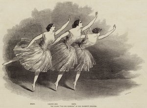 The Grand "Pas Des Elemens," at Her Majesty