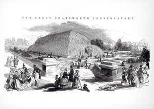 المعهد الموسيقي الكبير في تشاتسورث ، 1844 بواسطة مدرسة اللغة الإنجليزية