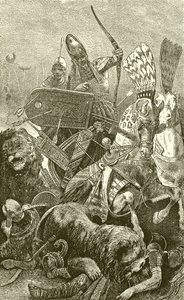 The Sesostris العظيم (رمسيس الثاني) في معركة قادش