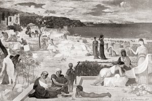 مستعمرة ماساليا اليونانية ، من Hutchinson History of the Nations ، حانة 1915 بواسطة مدرسة اللغة الإنجليزية