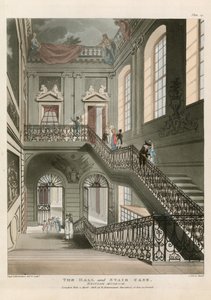 The Hall and Stair Case ، المتحف البريطاني بواسطة مدرسة اللغة الإنجليزية