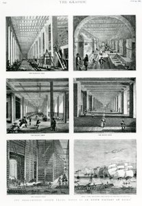 تجارة الأفيون الهندية الصينية: ملاحظات في مصنع الأفيون في باتنا ، مأخوذة من The Graphic ، 1882 بواسطة مدرسة اللغة الإنجليزية