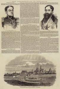 The Insurrection in Portugal (engraving) بواسطة مدرسة اللغة الإنجليزية