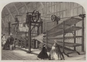 المعرض الدولي ، Messers Henderson and Company's Carpet Power-Loom (النقش) بواسطة مدرسة اللغة الإنجليزية