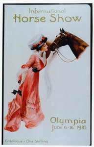 معرض الخيول الدولي في أولمبيا ، 1910 بواسطة مدرسة اللغة الإنجليزية