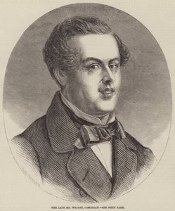 The Late Mr Wright, Comedian (engraving) بواسطة مدرسة اللغة الإنجليزية