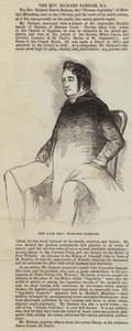 The Late Reverend Richard Barham (engraving) بواسطة مدرسة اللغة الإنجليزية