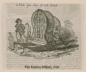 عجلة اليانصيب ، 1826 بواسطة مدرسة اللغة الإنجليزية