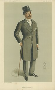 The Marquis de Soveral ، رسوم متحركة من مجلة Vanity Fair ، 13 نوفمبر 1912 بواسطة مدرسة اللغة الإنجليزية