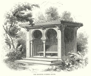 The Moorish Summer House (engraving) بواسطة مدرسة اللغة الإنجليزية