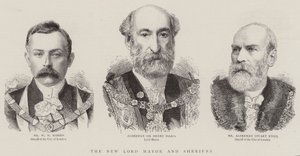 The New Lord Mayor and Sheriffs (engraving) بواسطة مدرسة اللغة الإنجليزية