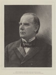 The New President of the United States, Major William McKinley (engraving) بواسطة مدرسة اللغة الإنجليزية