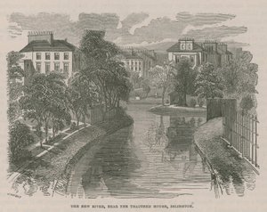رأس النهر الجديد ، بالقرب من المنزل المسقوف بالقش ، Islington بواسطة مدرسة اللغة الإنجليزية