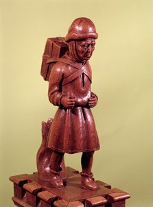 بائع متجول Swaffham ، c.1462 (الخشب)