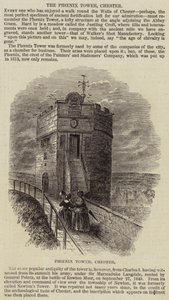 The Phoenix Tower, Chester (engraving) بواسطة مدرسة اللغة الإنجليزية