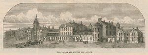 The Poplar and Stepney Sick Asylum at Bromley by Bow بواسطة مدرسة اللغة الإنجليزية