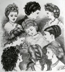 الموضات الحالية في الشعر ، 1870 بواسطة مدرسة اللغة الإنجليزية
