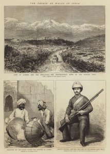 The Prince of Wales in India (engraving) بواسطة مدرسة اللغة الإنجليزية