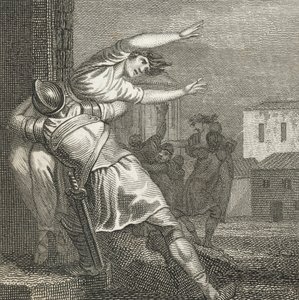 سبي الرومان لنساء الصابئة ليتخذوهن زوجات (نقش) بواسطة مدرسة اللغة الإنجليزية