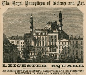 The Panopticon الملكي للعلوم والفنون ، ليستر سكوير ، لندن بواسطة مدرسة اللغة الإنجليزية