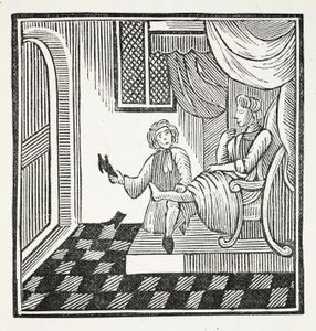 Shoemakers Glory ، التوضيح من كتب الفصل الثاني عشر للكاتب جون أشتون ، حانة. 1882 بواسطة مدرسة اللغة الإنجليزية
