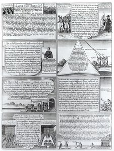 الرابطة الرسمية وعهد 1643 ، نقشها دبليو هولار (1607-77) بواسطة مدرسة اللغة الإنجليزية
