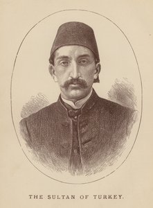 سلطان تركيا (نقش) بواسطة مدرسة اللغة الإنجليزية