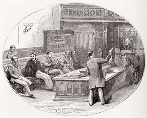 ال مجلس سيدني في مجلس النواب ، أستراليا ، من "سكان العالم" بقلم جي تي بيتاني ، تم نشره عام 1888 بواسطة مدرسة اللغة الإنجليزية